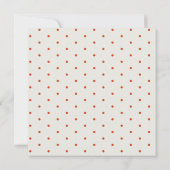 Baby shower met watermeloen, met de modernste hand kaart (Achterkant)