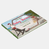 Baby shower met zomerkerst gastenboek (Hoek)