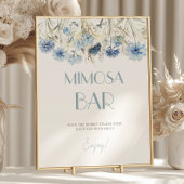 Baby Shower Mimosa Drankstation Poster