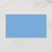 Baby shower Minimal Blue Registry Enclosure Kaart (Achterkant)