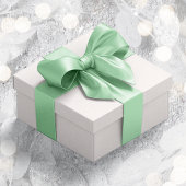 Baby shower Mint Green #99D0A1 Satijnen Lint