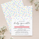 Baby shower Moder Sprinkle Kaart