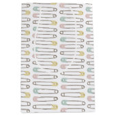 Baby shower moderne dunne rugzak voor diaplentepat medium cadeauzakje (Voorkant)