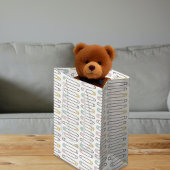 Baby shower moderne dunne rugzak voor diaplentepat medium cadeauzakje