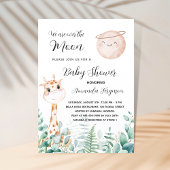 Baby shower-moerasgebied eucalyptusbos kaart
