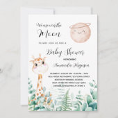 Baby shower-moerasgebied eucalyptusbos kaart (Voorkant)