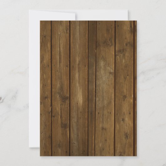 baby shower motorfiets. Bike Kaart (Achterkant)