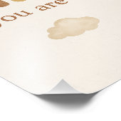 Baby Shower Muur Kunst Foto Afdruk (Hoek)