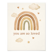 Baby Shower Muur Kunst Foto Afdruk (Voorkant)