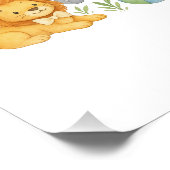 Baby Shower Muur Kunst Foto Afdruk (Hoek)