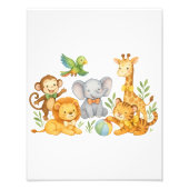 Baby Shower Muur Kunst Foto Afdruk (Voorkant)