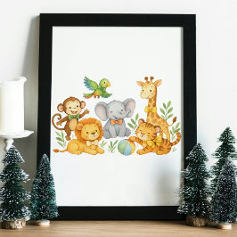 Baby Shower Muur Kunst Foto Afdruk