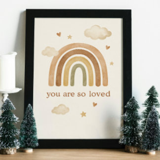 Baby Shower Muur Kunst Foto Afdruk