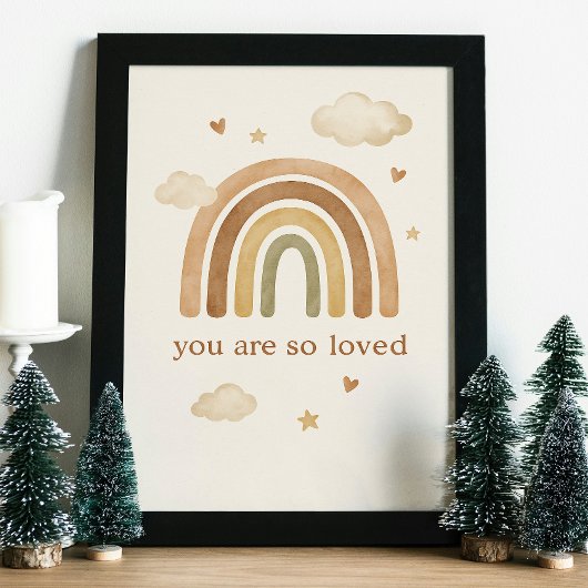 Baby Shower Muur Kunst Foto Afdruk