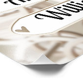 Baby Shower Muurkunst Foto Afdruk (Hoek)