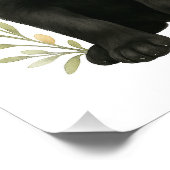 Baby Shower Muurkunst Foto Afdruk (Hoek)