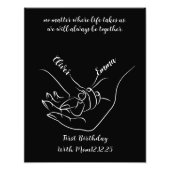 Baby Shower Muurkunst Foto Afdruk (Voorkant)