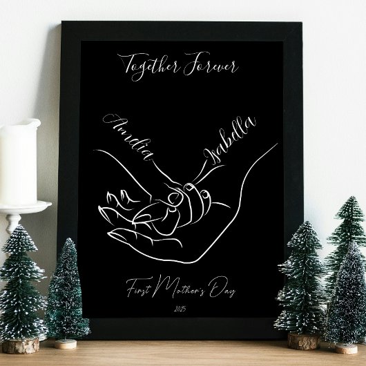 Baby Shower Muurkunst Foto Afdruk