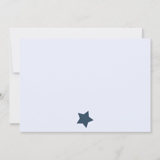 Baby shower MVP/Sports2/Birthday Party-uitnodiging Kaart (Achterkant)