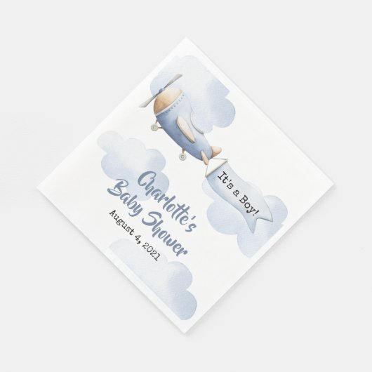 Baby shower Napkin Servet (Hoek)