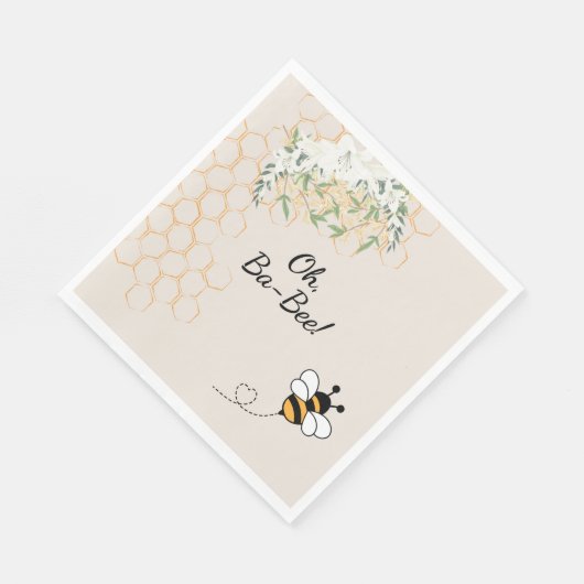 Baby Shower Napkins Servet (Hoek)