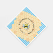 Baby shower Napkins van Honey Bee Thleges Servet (Hoek)
