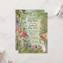Baby shower Natuur Woodland