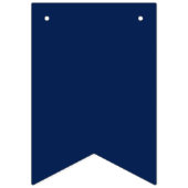 Baby shower Navy Blue Sports Ball Vlaggetjes (Derde vlag)