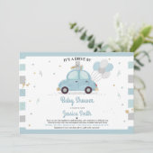 Baby shower nodigt Baby shower uit Kaart (Staand voorkant)