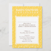 BABY SHOWER NODIGT :: regendruppels 10P Kaart (Voorkant)