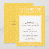 BABY SHOWER NODIGT :: regendruppels 10P Kaart (Voorkant / Achterkant)