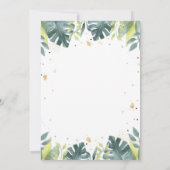 Baby shower nodigt Safari Baby shower uit Kaart (Achterkant)