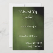 Baby shower nodigt Sjabloon uit Kaart (Achterkant)