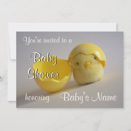 Baby shower nodigt Sjabloon uit Kaart (Voorkant)