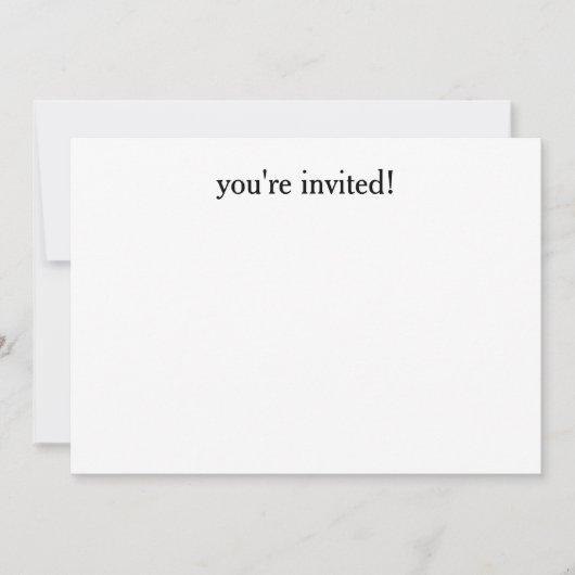 Baby shower nodigt uit kaart (Voorkant)