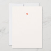 Baby shower nodigt Woodland Animals Forest uit Kaart (Achterkant)