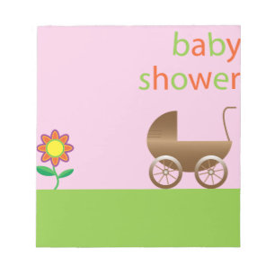 Baby shower notitieblok