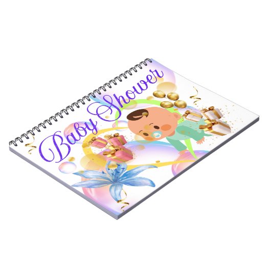 Baby Shower Notitieboek (Linkerzijde)