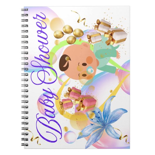 Baby Shower Notitieboek (Voorkant)
