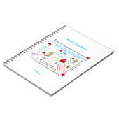 Baby Shower Notities Spiraal Notebook Notitieboek (Linkerzijde)