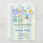 baby shower Nursery Invitations Kaart (Voorkant)