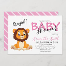 Baby shower oerwoud safari dierentuin