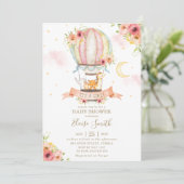 Baby shower Oerwouden  Kaart (Staand voorkant)