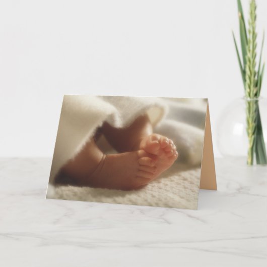 Baby shower of Aankondiging Kleine Voeten (Voorkant)