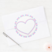 Baby shower of Birthday Cupcake  Stickers (Envelop)
