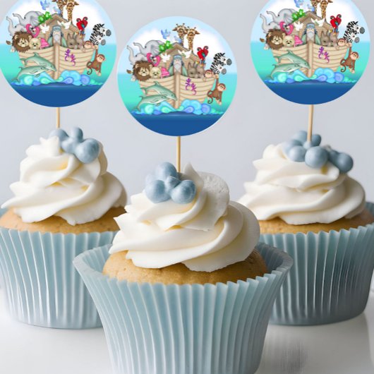 Baby shower of Birthday Cupcake  Stickers