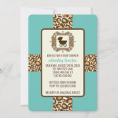 Baby shower of gender onthullen partijuitnodiginge kaart (Voorkant)