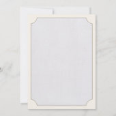  baby shower of sprinkhaanuitnodigingen, jongen kaart (Achterkant)