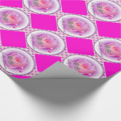 Baby shower of verjaardag cadeaupapier (Hoek)