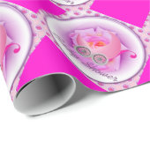 Baby shower of verjaardag cadeaupapier (Rol Hoek)